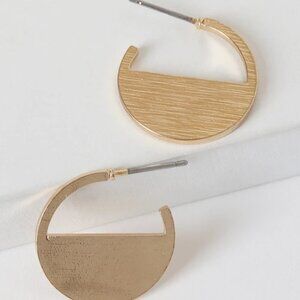 Lulus Art Deco Gold Earrings